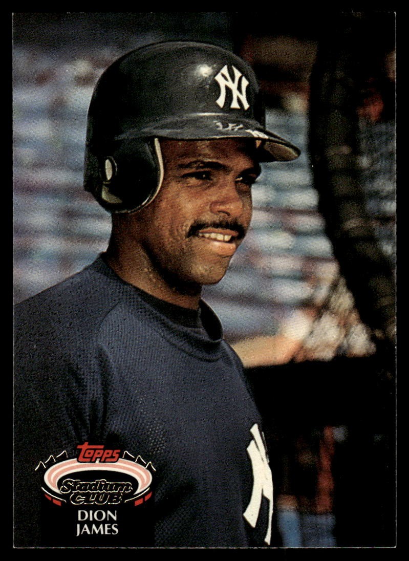 1992 Stadium Club #884b Dion James