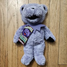 Vintage Grateful Dead Teddy Bear Harmony Extra Cuddly Liquid Blue Purple