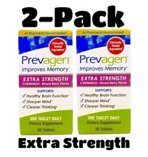 Prevagen Extra Strength 20mg Mixed Berry Chewables 2 Pack 60 Day Supply
