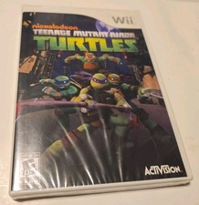TEENAGE MUTANT NINJA TURTLES NINTENDO Wii BRAND NEW FAST SHIPPING 
