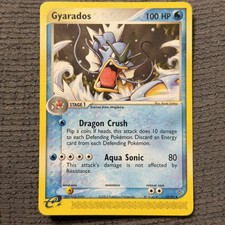 RARE Pokemon Non-holo 2003 Gyarados 32/97 Vintage EX Dragon on eBay