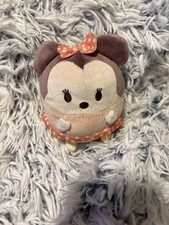 Disney Store Ufufy Minnie Mouse Apple Blossom Small Plush 5 Stuffed Animal