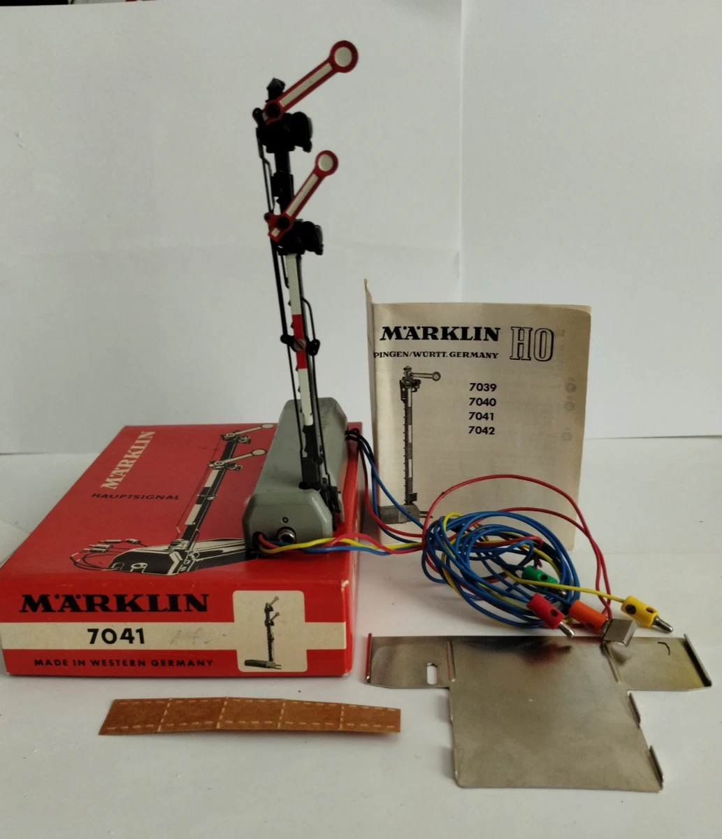 Märklin HO with Vintage Model Railroad Signals for sale | eBay