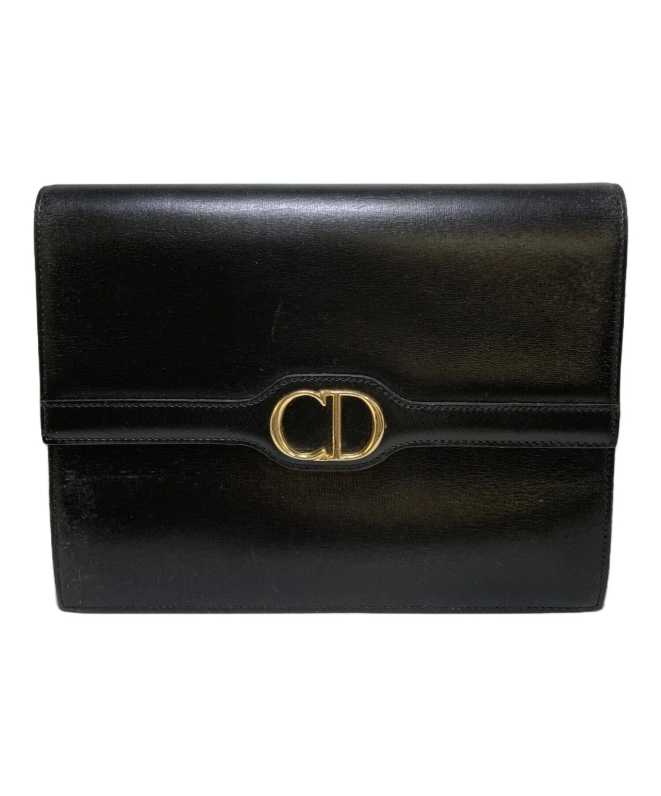 Dior — Christian Dior Chain Shoulder Black Shoulder Bag #TFB6799