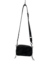 MARC JACOBS Shoulder Bag Leather BLK Solid H115L01FA21