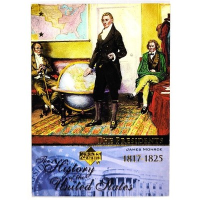 Upper Deck 2004 History of the United States THE PRESIDENTS - JAMES MONROE #TP5