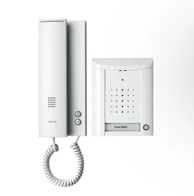 Ritto Schneider Entravox Door intercom Corded Complete kit Detached  1841170
