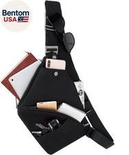 Travel Sling Bag with RFID Pocket, anti Theft Crossbody Bag for Women Men Casual