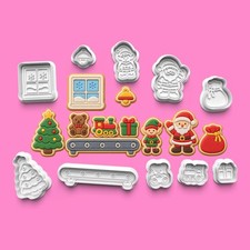 North Pole Workshop Christmas Cookie Cutter & Embosser Set