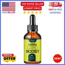 Lipo Boost Drops for Women 2oz – Liquid Weight Loss & Detox Fat Burner