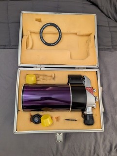 Questar 3.5 Field Model Telescope #F 280 w/ Case and Eyepieces