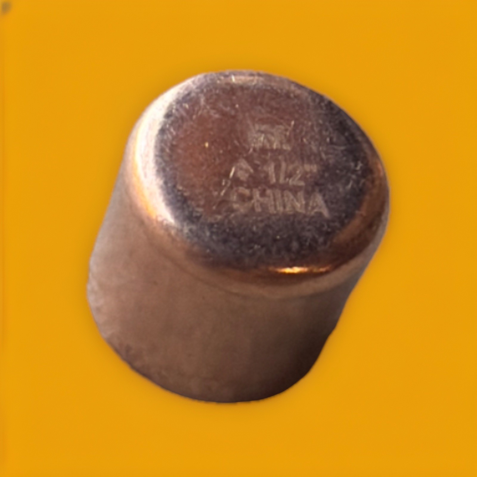🔥 Charman 1/2" Copper Cap Fitting NSF Sweat Solder End ~ 3 Units🔥