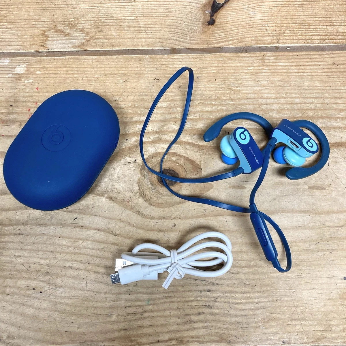 Beats by Dr. Dre Powerbeats 3 Blue Headphones for Sale - eBay