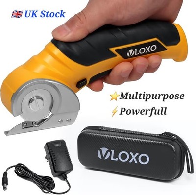 VLOXO kabellose elektrische Mini Cutter leistungsstarke Stoffschere Mehrzweck handlich