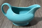 FIESTA GRAVY BOAT/SAUCEBOAT TURQUOISE BLUE FIESTAWARE HLC “Made In USA”