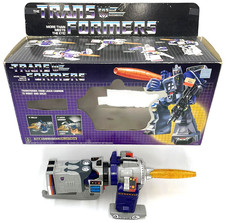 Vintage 1986 Hasbro G1 Transformers GALVATRON Decepticon with Cut Box WORKS