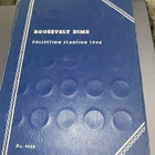 1946-1964 Silver Roosevelt Dime Starter Collection 10 Coins, New Whitman Book