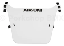 Air-Uni BMX Number Plate (original 1980's molds!) XL PRO - WHITE