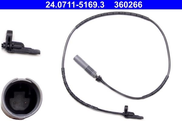 Sensor Raddrehzahl Hinten Ate 240711 51693 FÜR BMW ABS Sensor Raddrehzahlsensor-image