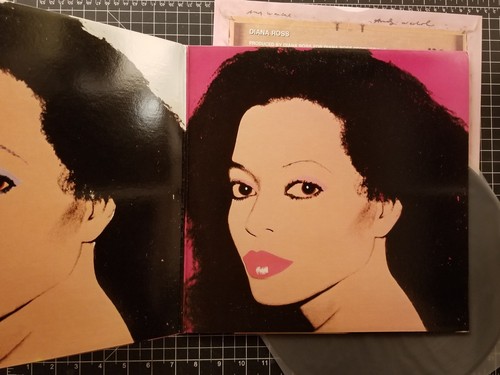 DIANA ROSS Silk Electric LP 1982 VG+/VG+ 1ST PRESS w/ INNER Andy Warhol VINYL - Picture 5 of 8