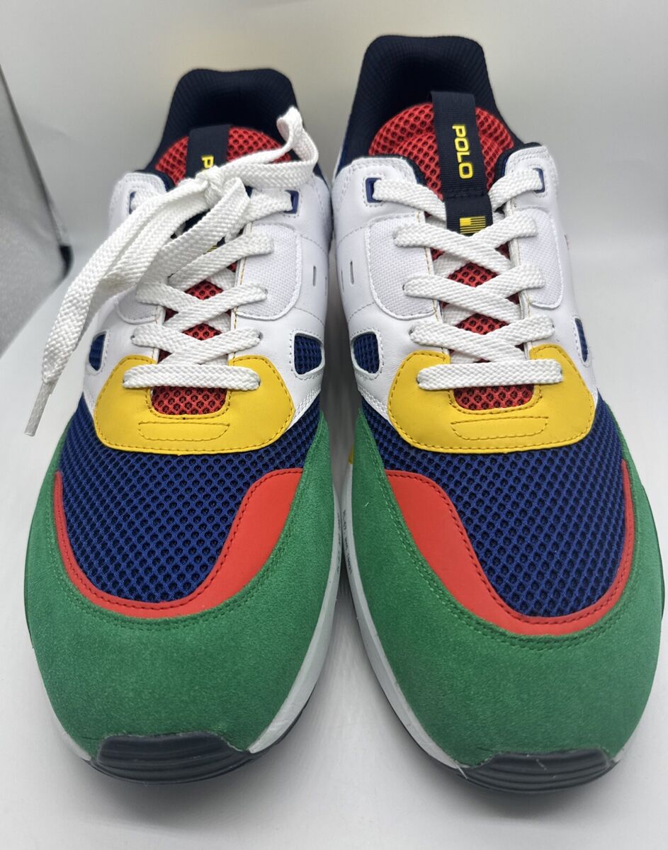Polo Ralph Lauren JGR PP-SK-ATH athletic shoes yellow navy Polo Ralph Lauren JGR PP-SK-ATH athletic shoes yellow navy