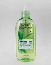Garnier SkinActive Deep Pore Facial Cleanser With Green Tea, 6.7 oz