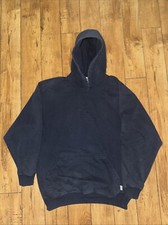 Pro Club Hoodie Washed Black Large Heavy Weight 25x28