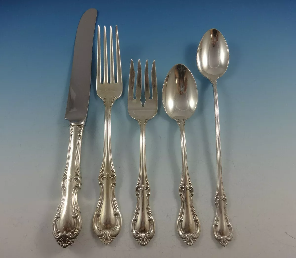 Sterling silver shop service for 8