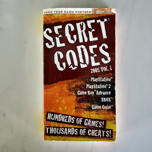 Secret Codes 2005 Band 1 von Brady Games (PB) Buch