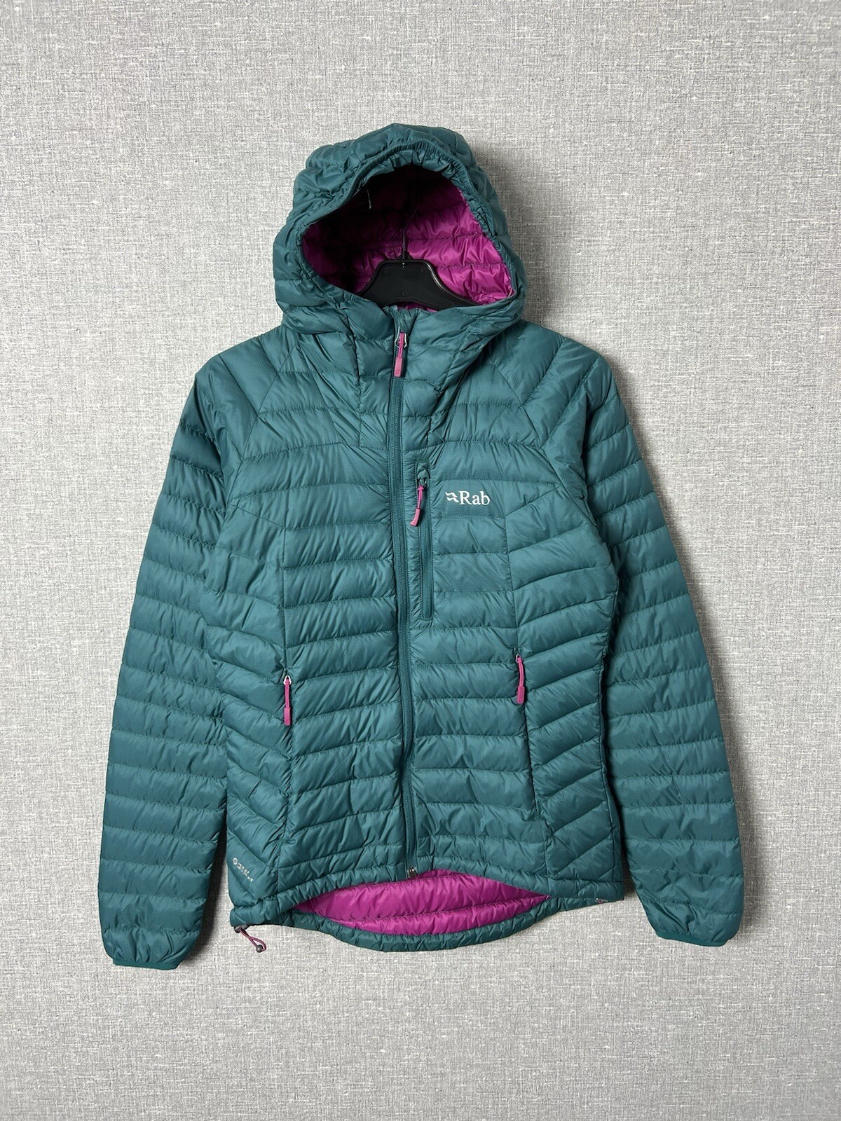 Chaqueta alpina Rab Puffer Down Microlight para mujer QDA-65 talla S