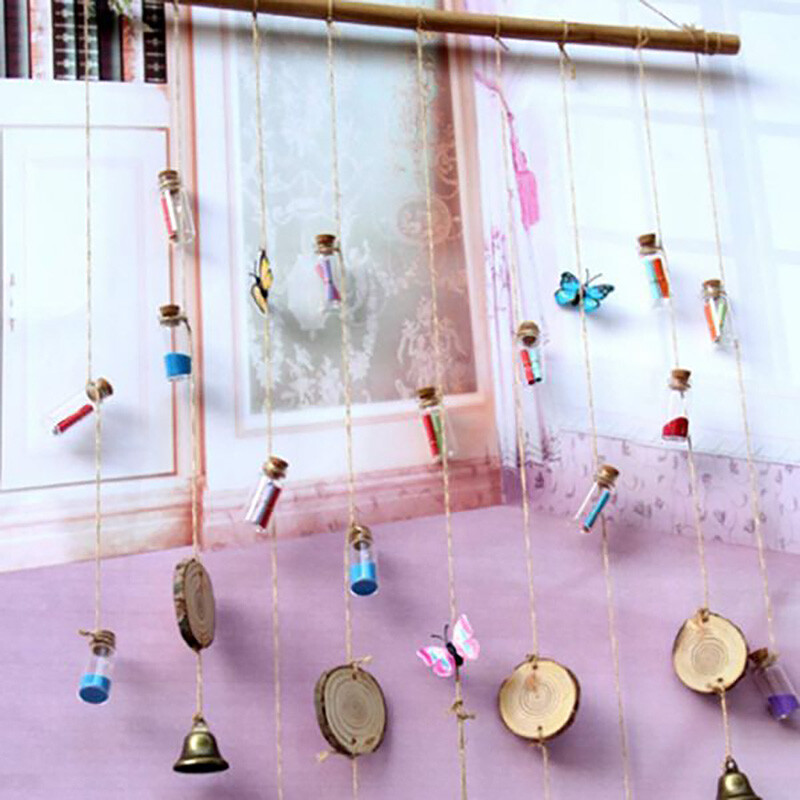 20 Pcs Vials Bottles Glass Bottle with Cork Stopper Wish Bottles