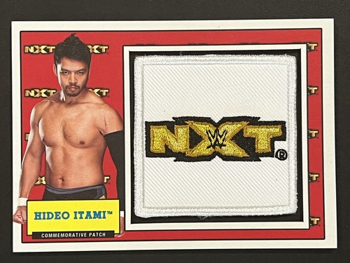2017 Topps Heritage WWE Commemorative Patch /299 Hideo Itami Patch 🔥🔥