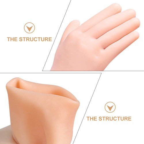 Moisturizing Sun Protection Gloves Silicone Moisturizer Long Hydrating Miss - 第 10/12 張圖片