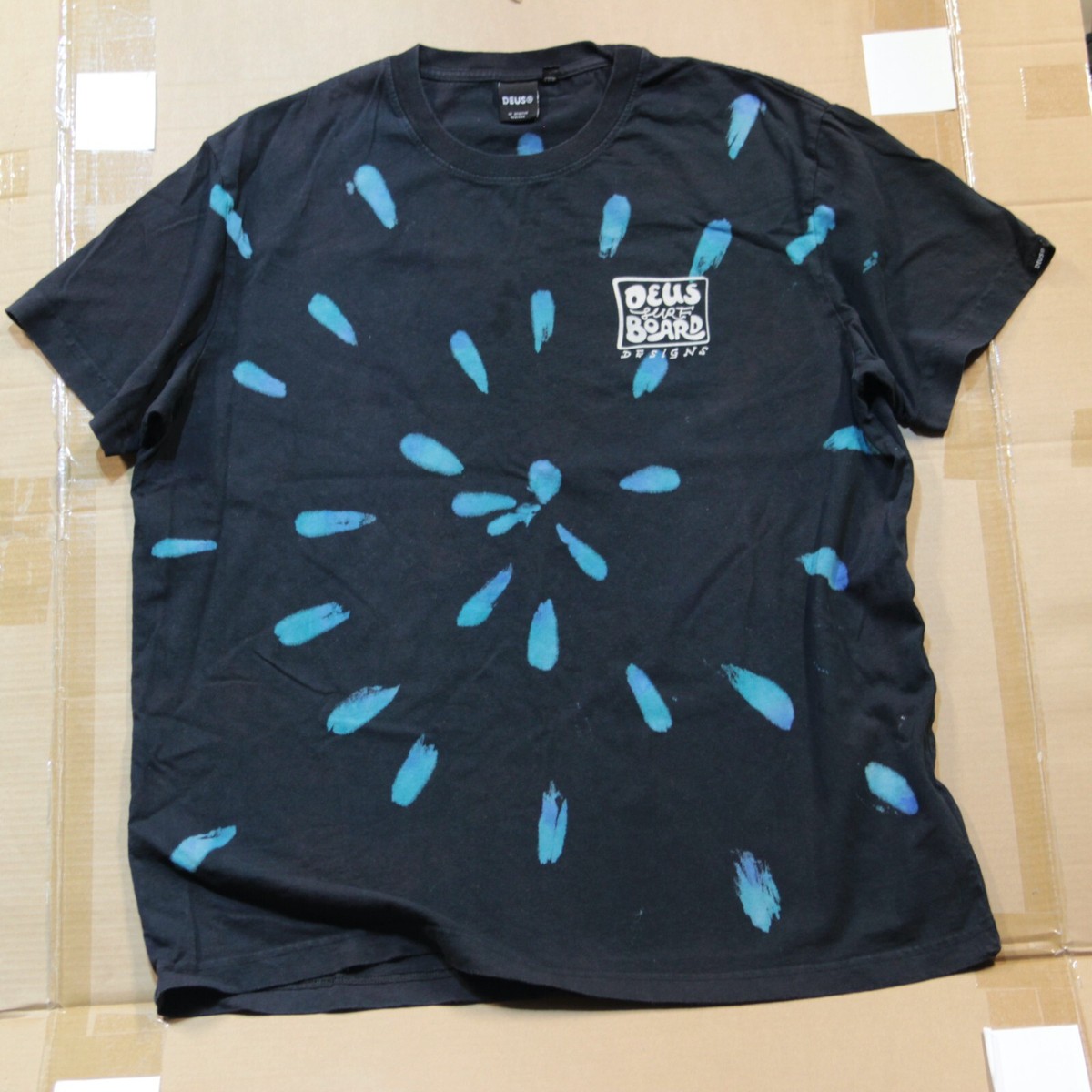 Deus Ex Machina Surf Board Designs Tie Dye Tee Temple