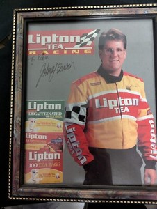 NASCAR Johnny Benson Autograph Photo