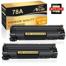 2PK CE278A 78A Toner Compatible With HP LaserJet Pro P1606dn M1536dnf MFP MF4450