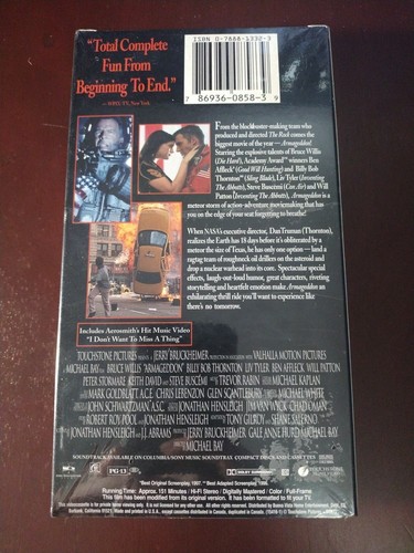 Armageddon (VHS, 1998) Brand New Sealed - Picture 2 of 3