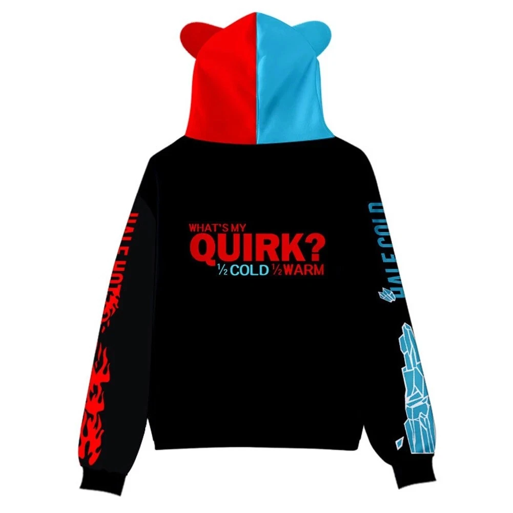 My hero academia online hoodie with ears