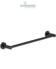 Symmons 353TB-18-MB Dia 18" Wall-Mounted Towel Bar in Matte Black