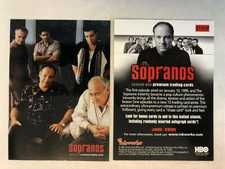 CHEAP PROMO CARD: THE SOPRANOS SEASON 1 (Inkworks 2005) #S1-FOF