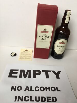 EMPTY 2004 Fuller's Vintage Ale Beer With Box Limited Edition #69785 of 95K