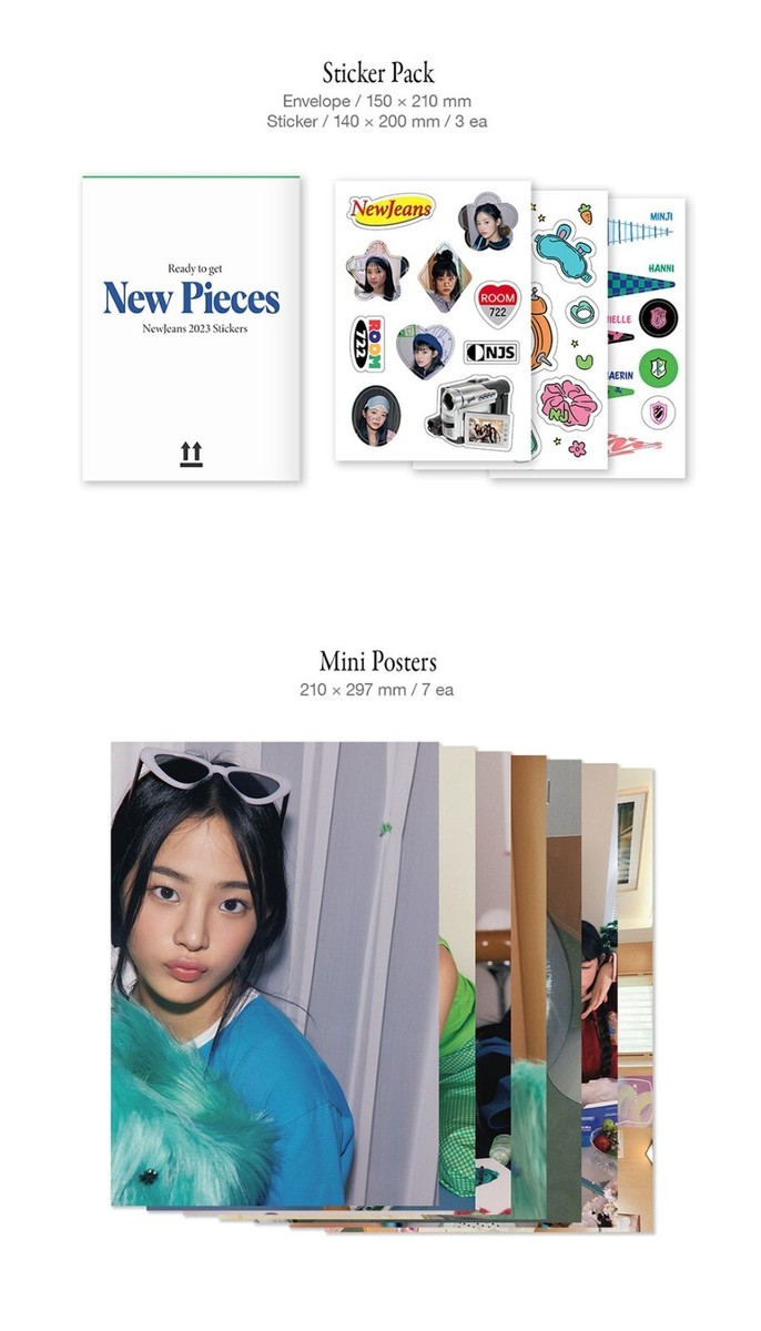 NewJeans - 2023 SEASON'S GREETINGS Photo Card KPop Calendar Diary