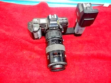 Minolta Maxxum 7000 Camera with Minolta 100-200mm f4.5 Lens, UNTESTED (OO-13)