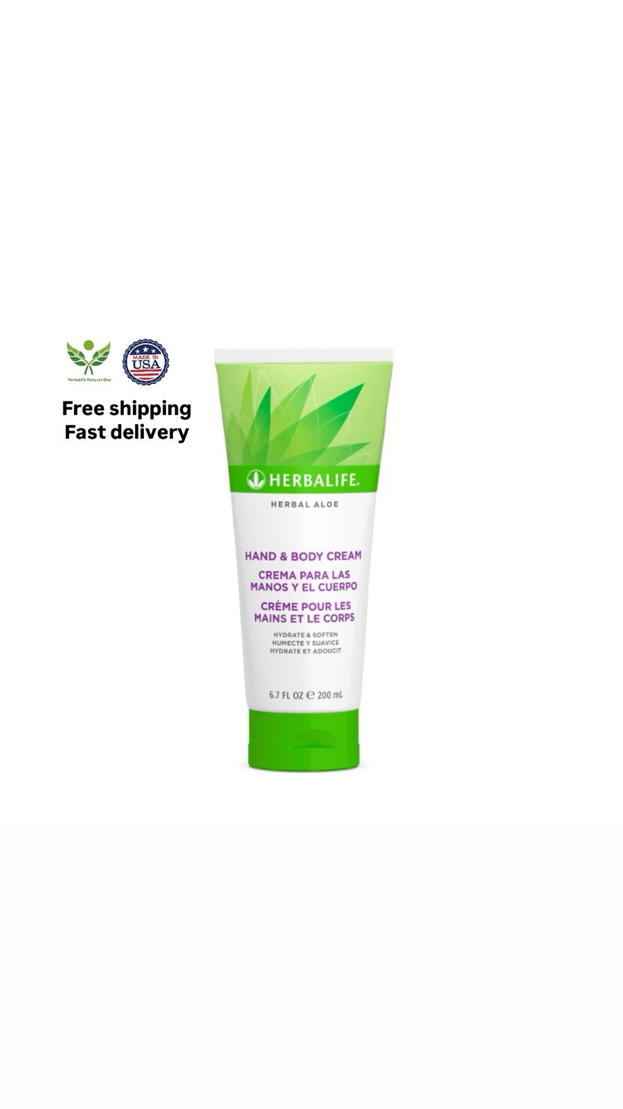 Herbal Aloe Hand & Body Cream