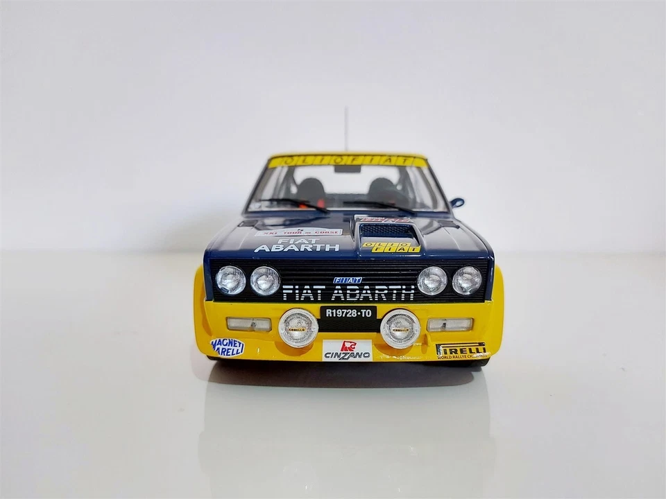 FIAT 131 Abarth OlioFiat Rally Tour de Corse 1977 #5 B. Darniche - SOLIDO 1/18 - Immagine 2 di 4