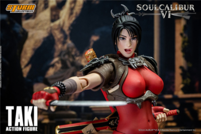 Storm 1/12 SoulCalibur 6 Taki Kunoichi Action Figures Collectible