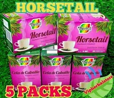(5) TE COLA DE CABALLO ✅ Therbal HORSE TAIL TEA 125 Bags 1g. each Free Shipping