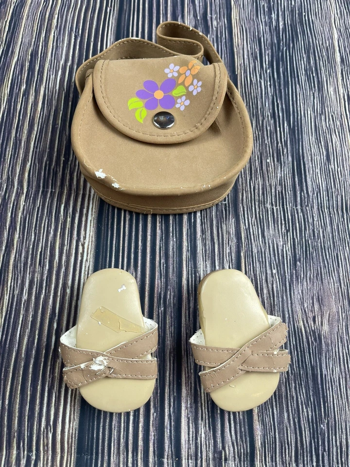 Vintage American Girl Doll Pleasant Company Julie Albright W Shoes Purse - Image 3 of 4