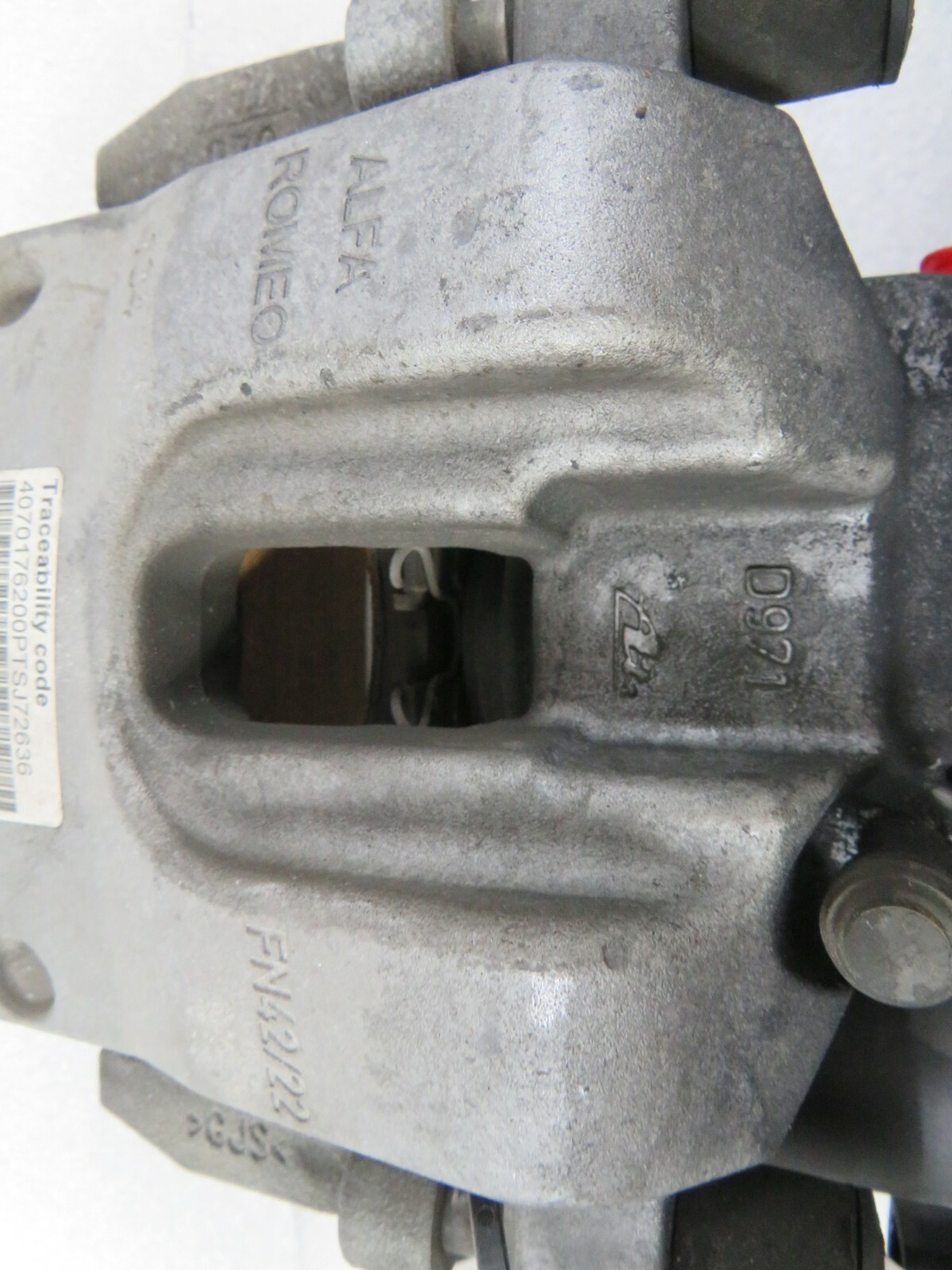2017 Maserati Ghibli, RH Rear E-Brake Caliper, Used, P/N 673006241
