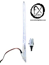 SINGLE 3FT quick disconnect WHITE LED light whip SXS ATV UTV rzr 4 wheeler RZR